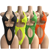Load image into Gallery viewer, Designer Cut-Out Monokini