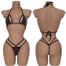 Load image into Gallery viewer, “Midnight Mirage Micro Bikini
