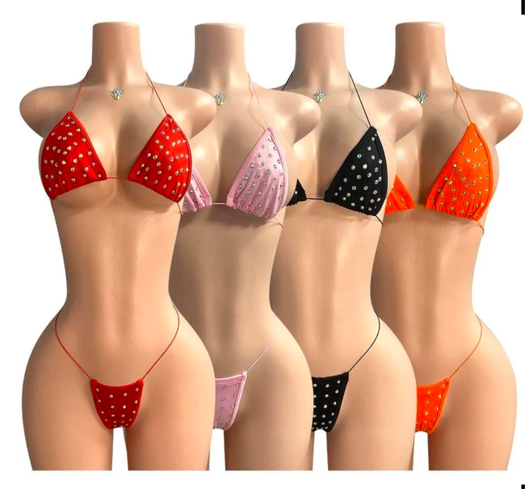 Starlit Triangle Bikini Set