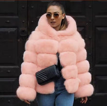 Load image into Gallery viewer, The Monarch Faux Fur Coat
