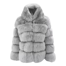 Load image into Gallery viewer, The Monarch Faux Fur Coat

