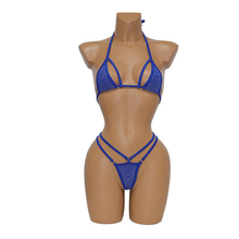 Load image into Gallery viewer, “Midnight Mirage Micro Bikini

