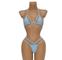 Load image into Gallery viewer, “Midnight Mirage Micro Bikini
