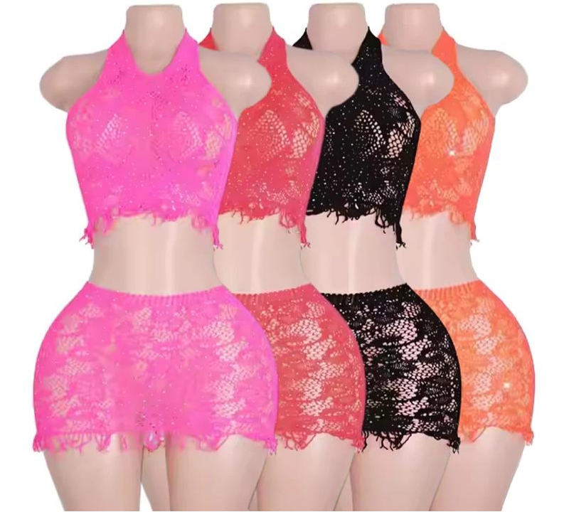 Glow Lace Sparkle Set