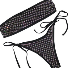 Load image into Gallery viewer, Midnight Sparkle Bikini Set
