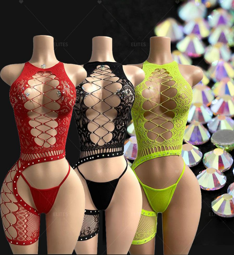 Luxe Web Lace Bodysuit