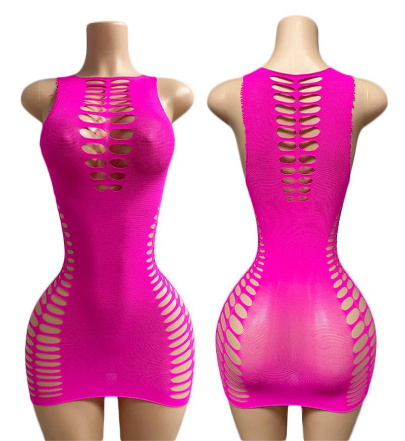 Slay Cut-Out Mini Dress